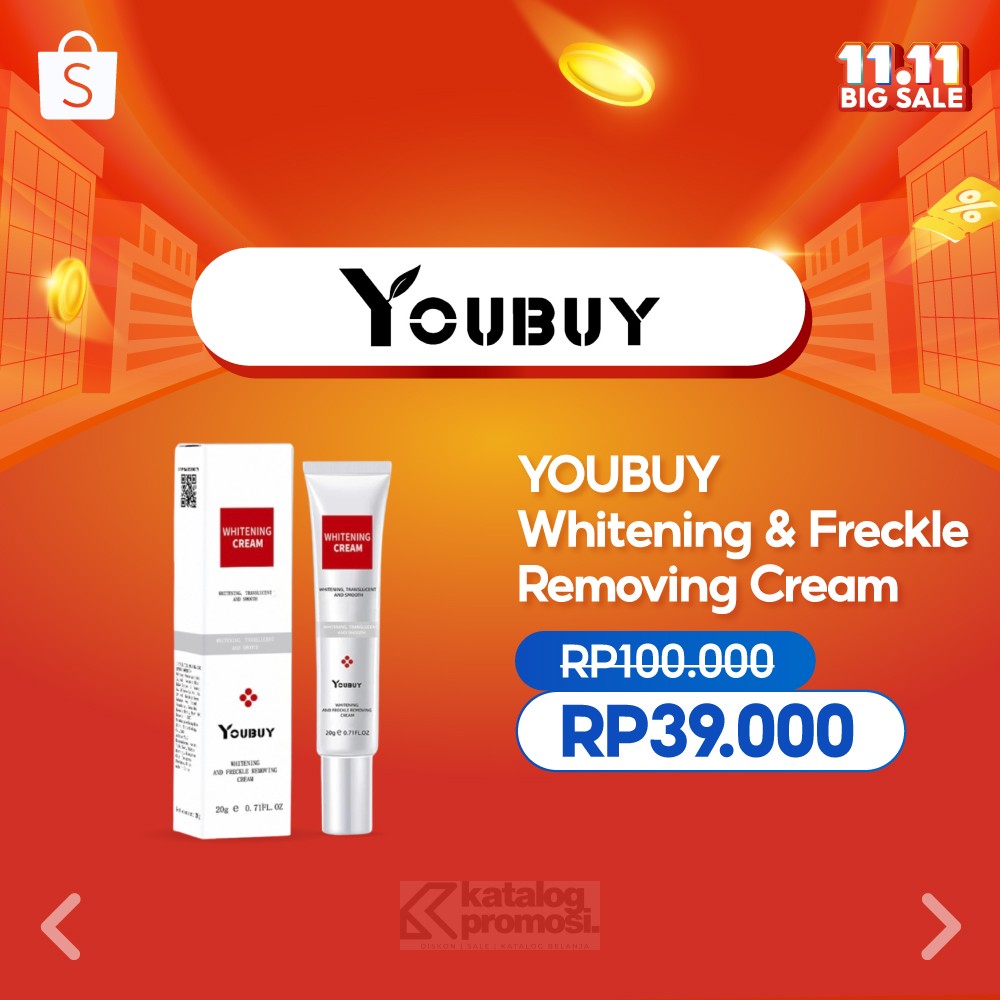 YOUBUY Whitening Cream Harga Diskon di Shopee 11.11 Big Sale