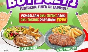 Promo ABUBA STEAK SPESIAL PILKADA - BELI 1 GRATIS 1*