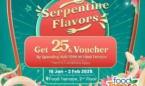 Serpentine Flavors di AEON Mall Sentul City - Dapatkan Shopping Voucher!