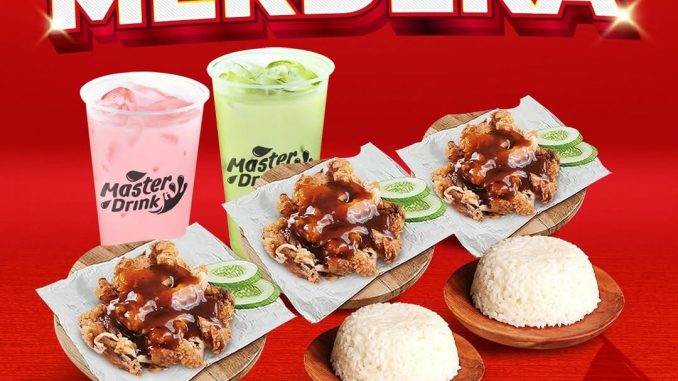 Promo Ayam Geprek Master Combo Merdeka cuma Rp 57.000