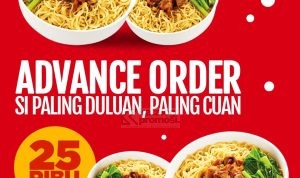 BAKMI GM Promo ADVANCE ORDER Bakmi GM Day mulai Rp. 25RIBUAN