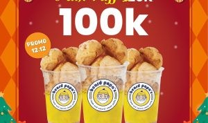 Promo Beard Papa’s Harbolnas 12.12 - Harga Spesial Paket Mini Puff & Mixed Puff mulai Rp. 100K