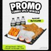 Promo BURGER BANGOR Combo Spicy Winger Cuma 100Ribuan Tersedia Via Pembelian OJOL