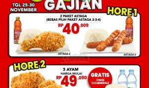 Promo CFC HORE GAJIAN! HARGA PAKET mulai Rp. 40RIBUAN