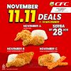 Promo CFC NOVEMBER 11.11 DEALS - PAKET MENU SERBA Rp. 28RIBU