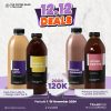 Promo The Coffee Bean 12.12 Deals - Paket 2 Minuman Kemasan 1 Liter cuma Rp. 120K