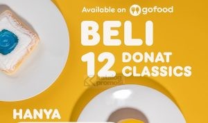 Promo DUNKIN DONUTS 12 Donat Classics Cuma 100Ribu Khusus Pemesanan Via GOFOOD