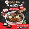 Promo EBIGA JJAMPPONG NEW MENU! GALBI JJAJANGMYEON