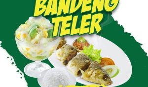 Promo ES TELER 77 MAKASAR Menu Paket Bandeng Teler Hanya Rp 81.818*