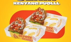 Promo Geprek Bensu Paket 2 Geprek Bensu Sambal Matah Cuma Rp 36 Ribu*