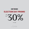 Promo GINO MARIANI Election Day Deals Add Disc 30%*