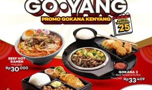 Promo GOKANA GO-YANG! DISKON 25% untuk Pembelian Menu Favorit