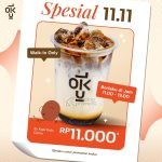 Promo Kedai Kopi Kulo Spesial 11.11! Beli Es Kopi Kulo kedua cuma Rp. 11.000