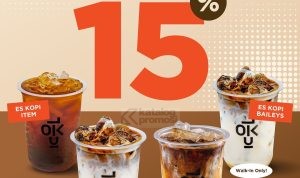 Promo Kedai Kopi Kulo Diskon 15% Untuk Menu Pilihan*