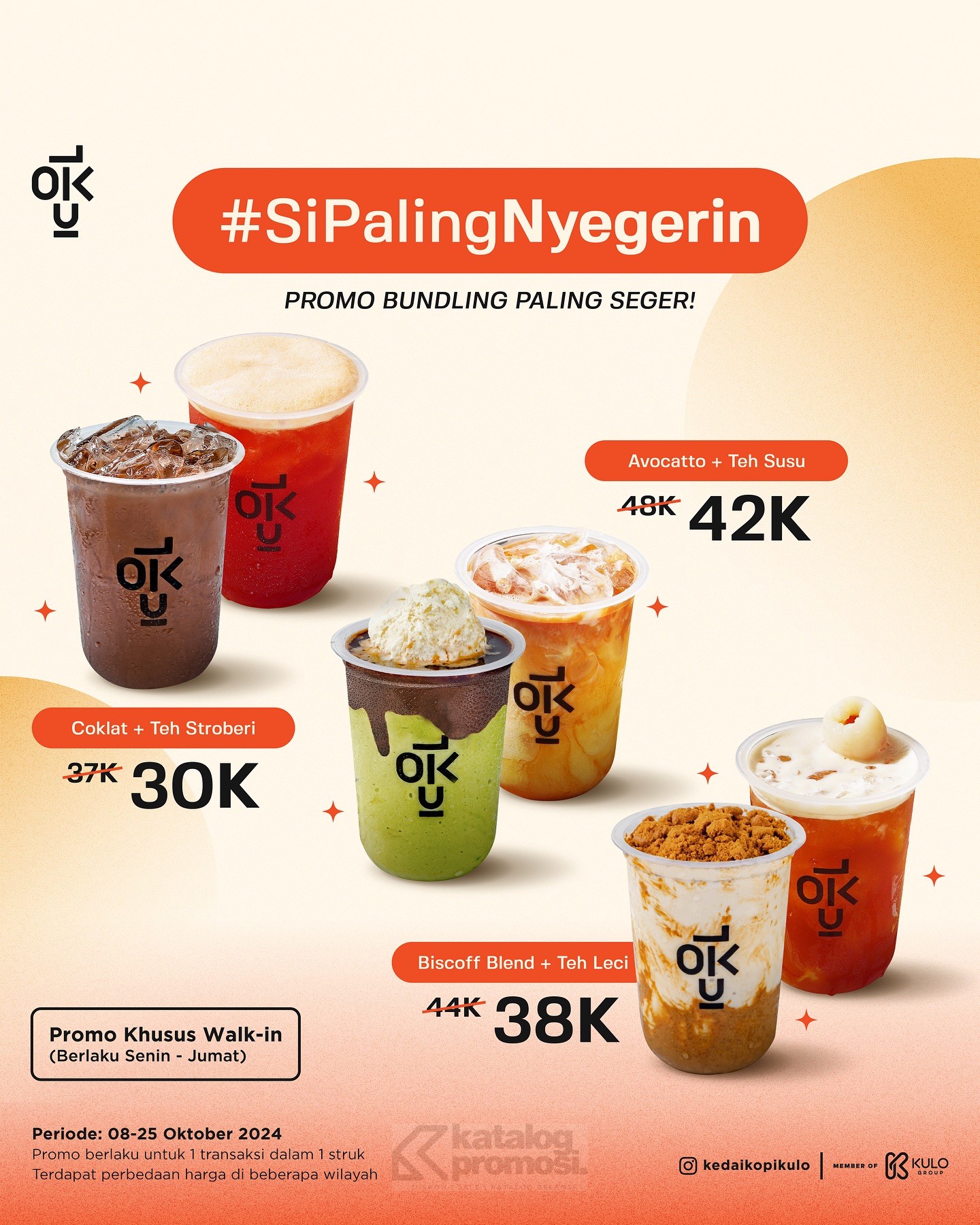 Promo Kedai Kopi Kulo Bundling Paling Seger! Harga Spesial mulai Rp. 30K