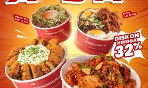 Promo MANGKOKKU DISKON AMBYAR Diskon Hingga 32% Khusus Pemesanan Via Online*