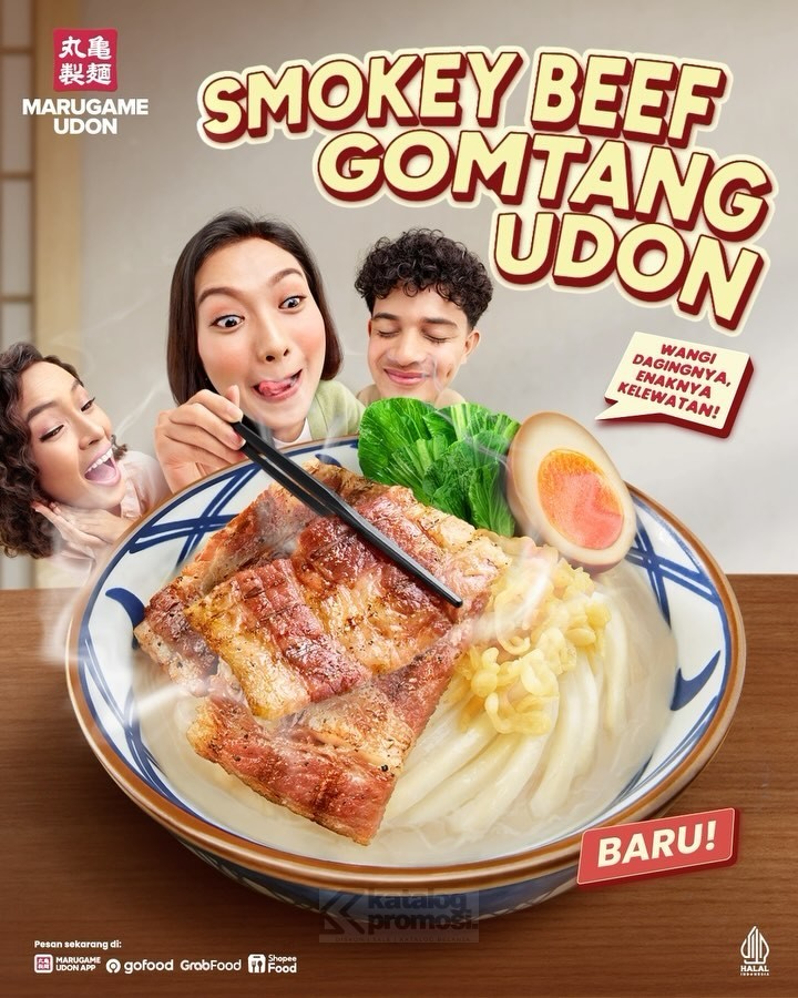 Promo Marugame Udon Menu Baru Smokey Beef Gomtang Udon