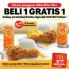 Promo MCDONALDS BELI 1 GRATIS 1 khusus pengguna sticker Drive Thru McD