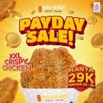 Promo NIU BAO PAYDAY SALE! XXL CRISPY CHICKEN cuma Rp. 29K