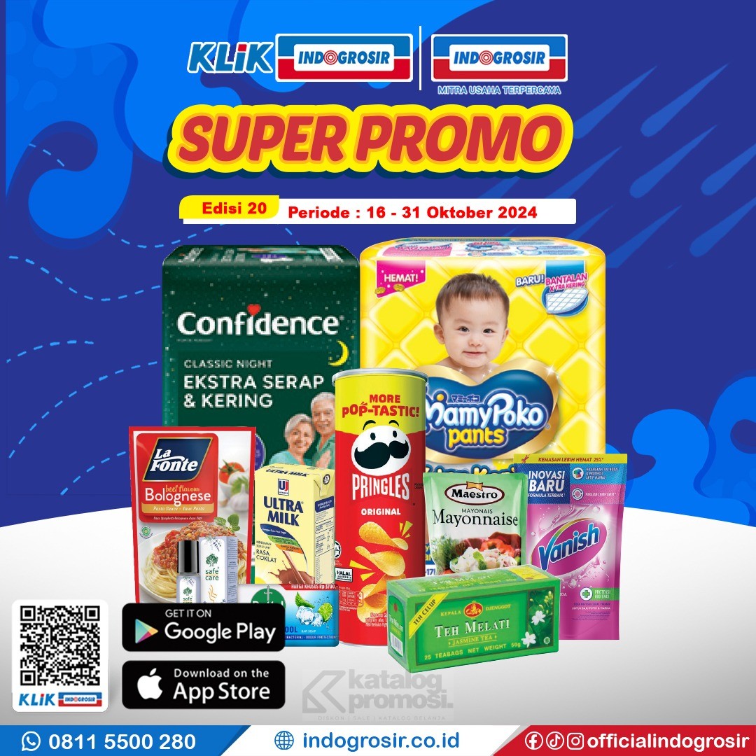 KATALOG PROMO INDOGROSIR SUPER PROMO 16-31 OKTOBER 2024