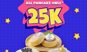 Promo PAN & CO. Deals All pancake For Only 25K*