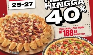 Promo BCA Pizza Hut Payday Hemat hingga 40%