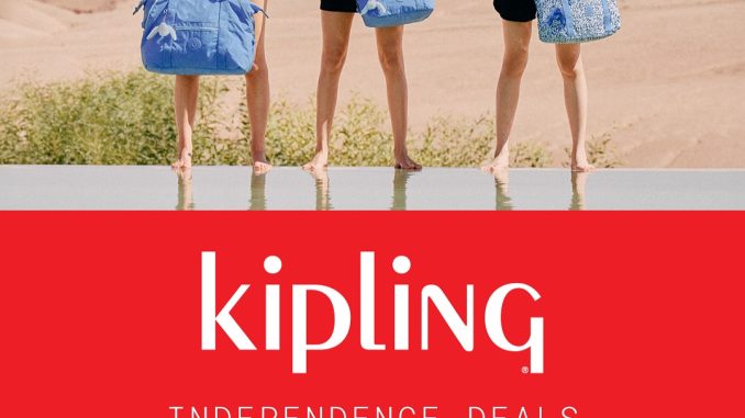 Promo KIPLING Independence Deals Get 30% Off*
