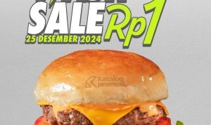 Promo Burger Bangor ShopeeFood Jelata Cheese Cuma Rp. 1,-