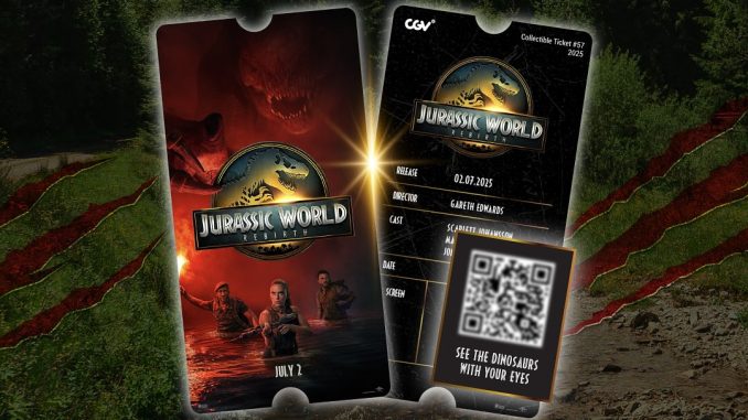Promo CGV Jurassic World Rebirth Combo D-Rex cuma Rp80.000 1