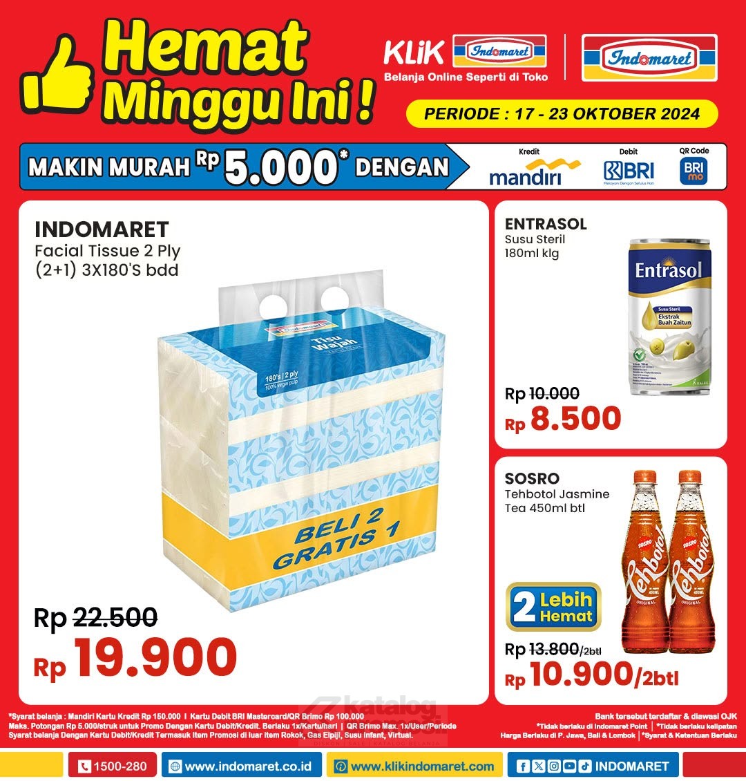 PROMO INDOMARET Hemat Minggu ini 17-23 OKTOBER 2024