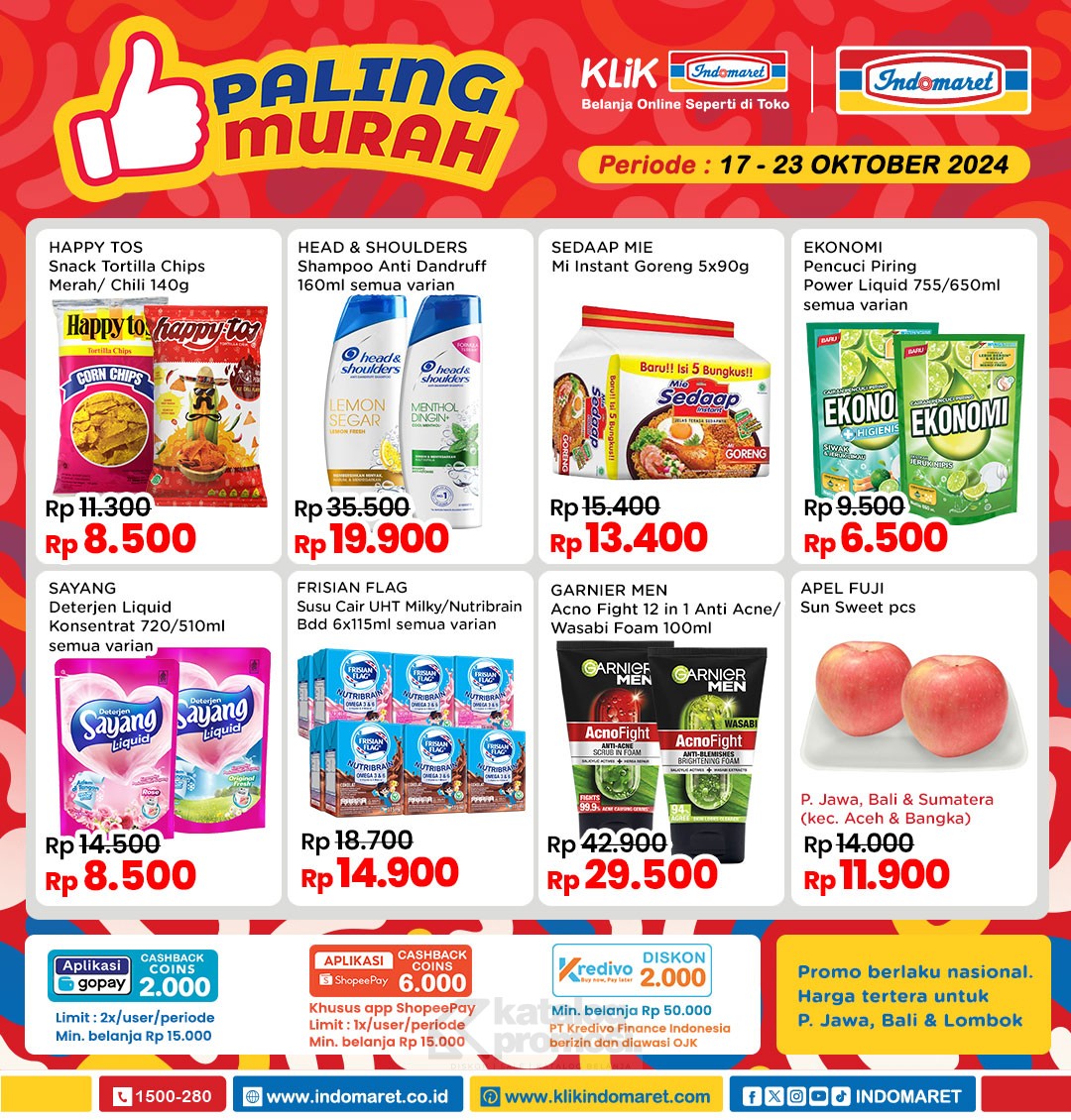 Promo INDOMARET PALING MURAH 17-23 Oktober 2024