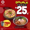 Promo Izuka Double Trea Hanya Rp25.000 GRATIS Ocha