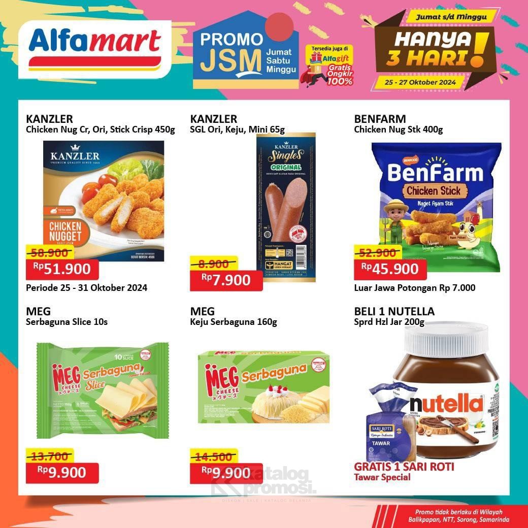 Katalog Promo JSM Alfamart Sabtu 26 Oktober 2024: Minyak Goreng Murah Mulai dari Rp 34.900