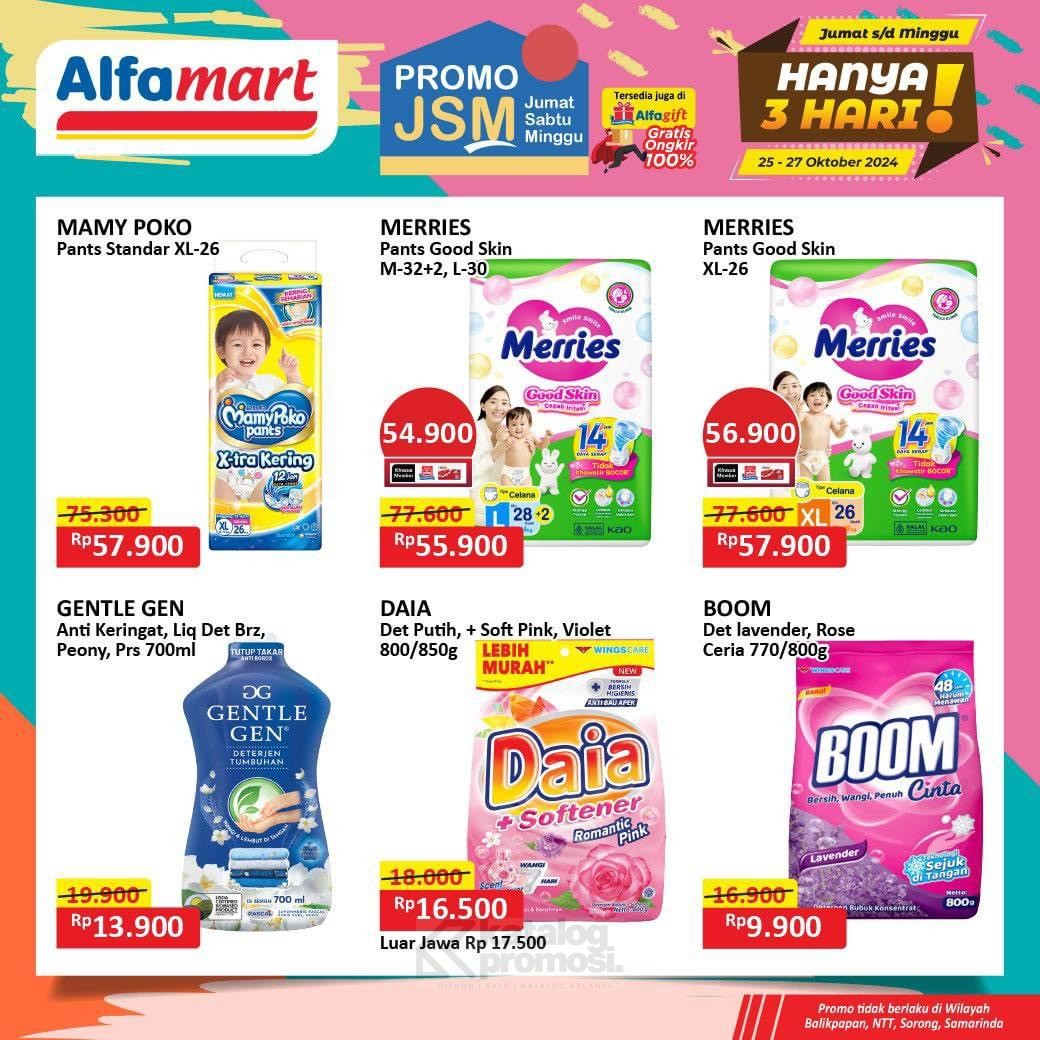 Katalog Promo JSM Alfamart Sabtu 26 Oktober 2024: Minyak Goreng Murah Mulai dari Rp 34.900