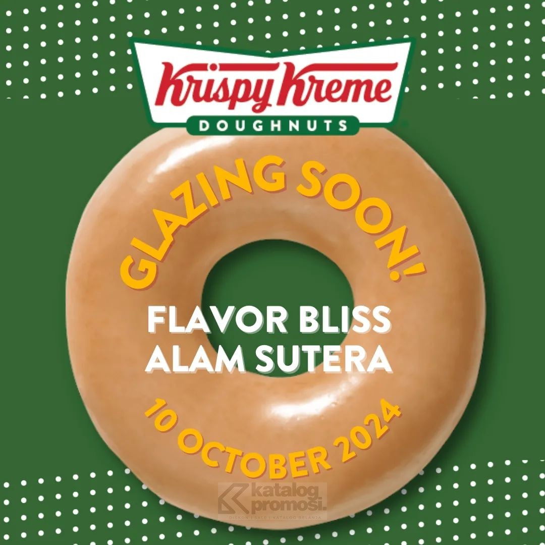 Promo Krispy Kreme Grand Opening di Flavor Bliss Alam Sutera!