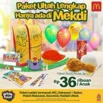 Promo McDonald's Paket Ulang Tahun mulai Rp. 36ribuan