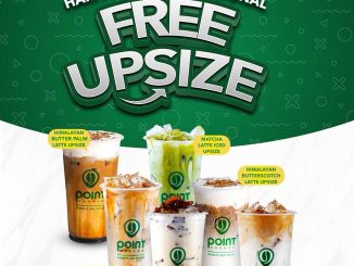 Promo Point Coffee Harpelnas free upsize minuman pilihan berlaku 4 September 2025 di outlet tertentu Point Coffee