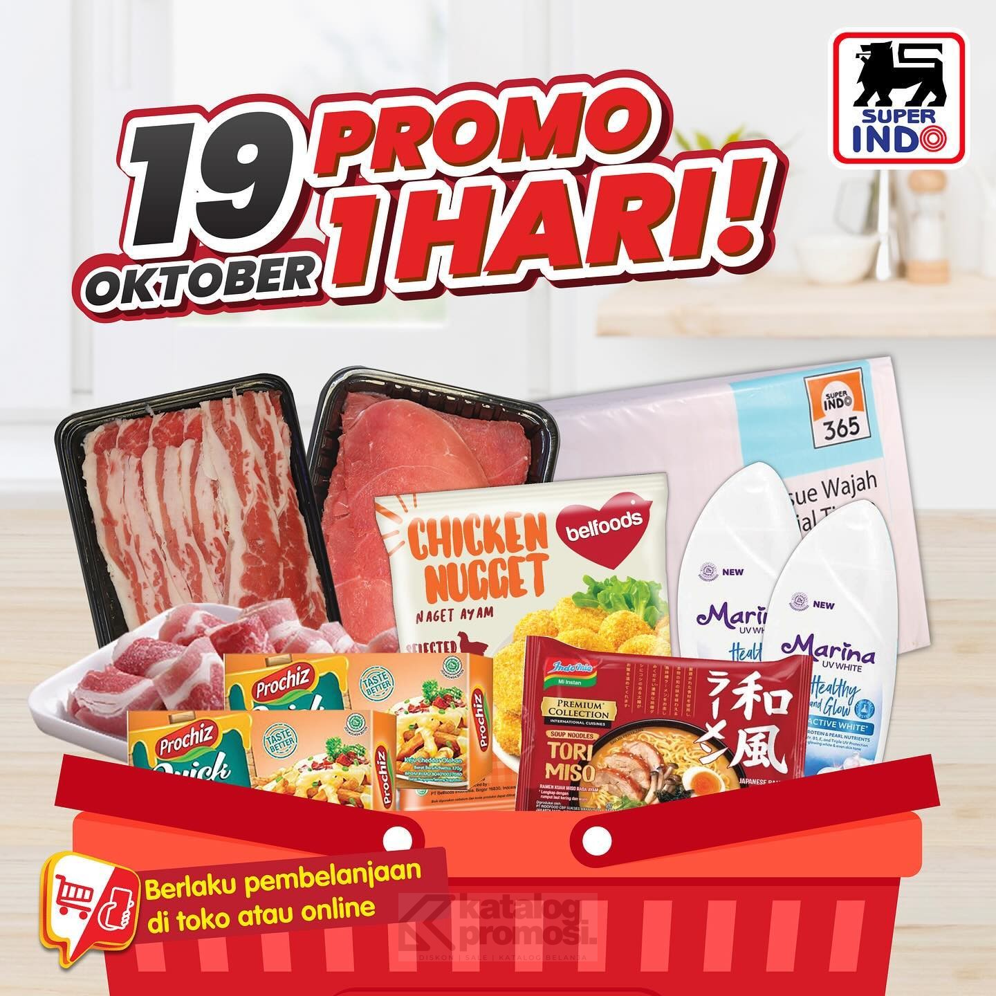 Promo Superindo Hanya 1 Hari Diskon hingga 35% produk pilihan