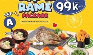 Promo SushiGo Rame Rame Package Hanya Rp 99.000 ++