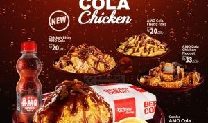 Promo Richeese Factory Menu Baru! AMO COLA CHICKEN