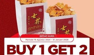 Promo Shihlin Buy 1 Get 2 untuk pembelian XXL Crispy Chicken Untuk Pengguna Digibank By DBS