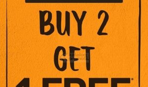 Promo Sports Station WEEKEND SPECIAL BUY 2 GET 1 FREE