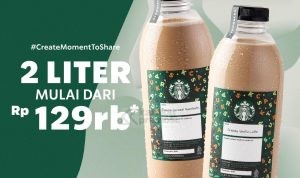 Promo Starbucks Beli 2 Liter Mulai Dari Rp 129 Ribu*