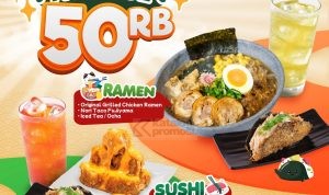 Promo SUTEKI SUSHI Noritaco Pakcage Cuma 50 Ribu*