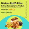 Promo TOUS les JOURS WONDR by BNI - BELI 2 PRODUK DISKON Rp. 20RIBU