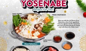 Promo Zenbu Resto Yosenabe Spesial untuk Berdua mulai Rp. 125.000