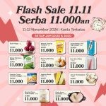 Promo Sayurbox Flash Sale 11.11 – Semua Serba Rp11.000!