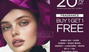 Promo Central Department Store Weekend Beauty Deals – Diskon Hingga 20% dan Buy 1 Get 1 Free!