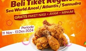 Promo Ancol Beli Tiket Rekreasi Dapat Makan Gratis!