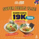 Promo Jigo Ramen 12.12: Spicy Blackpepper atau OG Miso Ramen Hanya Rp. 19.000!